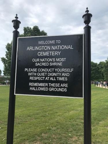 Arlington National Cemetery of July 3 2023
