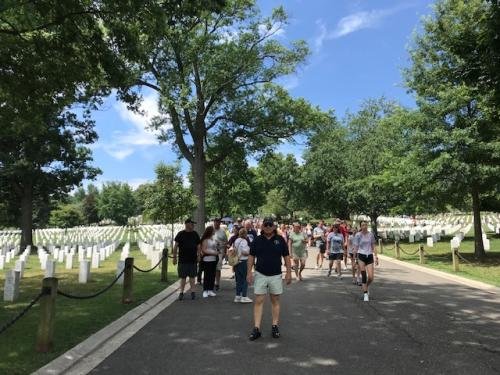 Arlington National Cemetery of July 3 2023