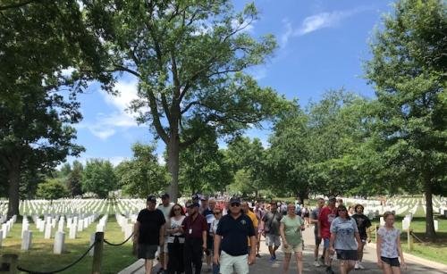 Arlington National Cemetery of July 3 2023