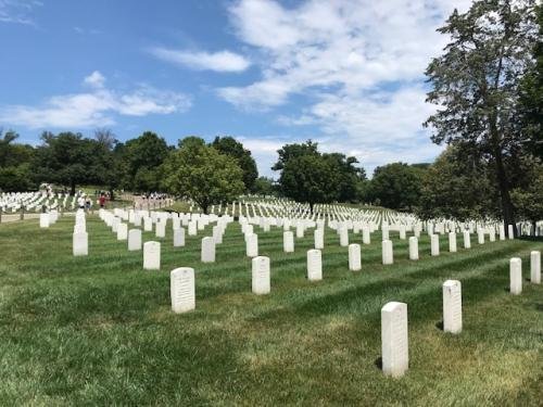 Arlington National Cemetery of July 3 2023