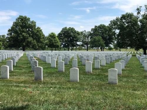 Arlington National Cemetery of July 3 2023