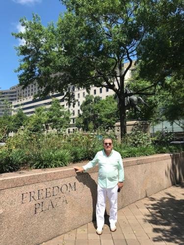 Freedom Plaza in Washington DC July 4, 2023